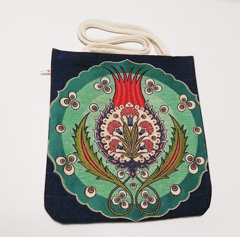 Vintage Tapestry Shoulder Bag|Gobelin Tapestry Tote Bag|Messenger Handbag For Women|Belgium Tapestry Handmade Book Bag|Rug Design Large Bag