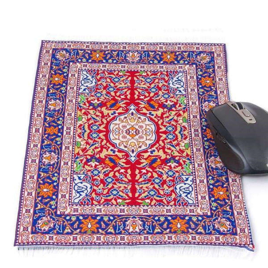 Rectangle Mouse Pad|Traditional Kilim Design Mousepad|Laptop Desktop Mat|Office Decoration|Computer Gaming Mouse Pad Anti Slip Backside