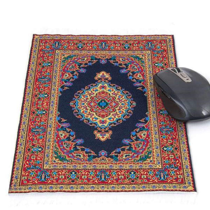 Rectangle Mouse Pad|Traditional Kilim Design Mousepad|Laptop Desktop Mat|Office Decoration|Computer Gaming Mouse Pad Anti Slip Backside