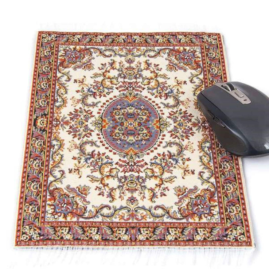 Rectangle Mouse Pad|Traditional Kilim Design Mousepad|Laptop Desktop Mat|Office Decoration|Computer Gaming Mouse Pad Anti Slip Backside