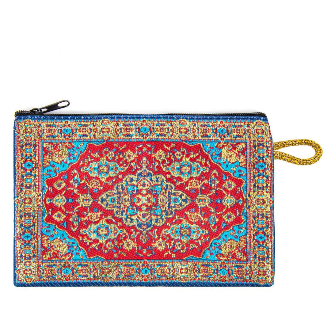 Kilim Coin Purse|Woven Zippered Money Bag|Small Carpet Bag|Bohemian Gift Mini Wallet|Handy Storage Bag|Passport Holder|Makeup Bag for Women