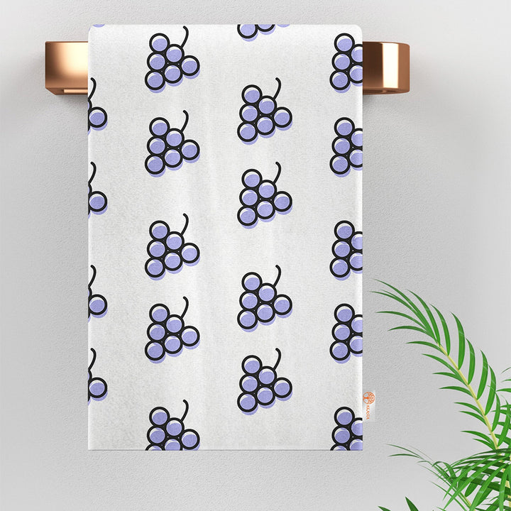 Fruit Kitchen Towel|Cherry Dish Towel|Berry Tea Towel|Strawberry Hand Towel|Summer Trend Dishcloth|Soft Cleaning Cloth|Cost-Effective Rag