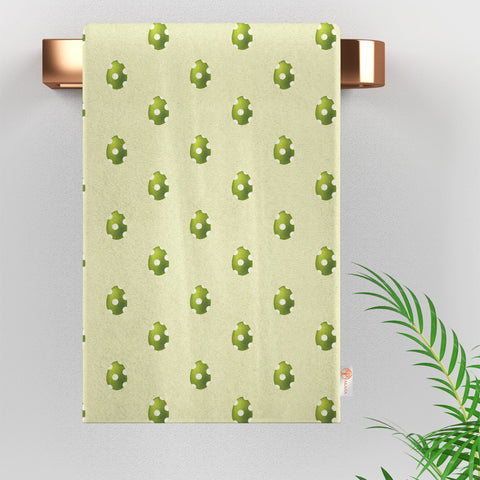 Easter Hand Towel|Egg Print Kitchen Towel|Happy Easter Tea Towel|Farmhouse Spring Trend Dish Cloth|Eco-Friendly Towel|Cost-Effective Rag