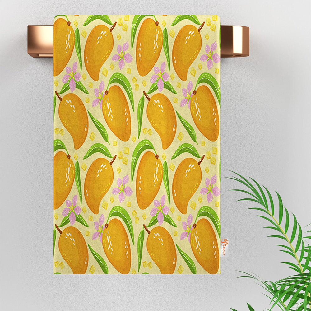 Fruit Kitchen Towel|Lemon Dish Towel|Apricot Tea Towel|Pomegranate Hand Towel|Fresh Citrus Dishcloth|Soft Cleaning Cloth|Cost-Effective Rag