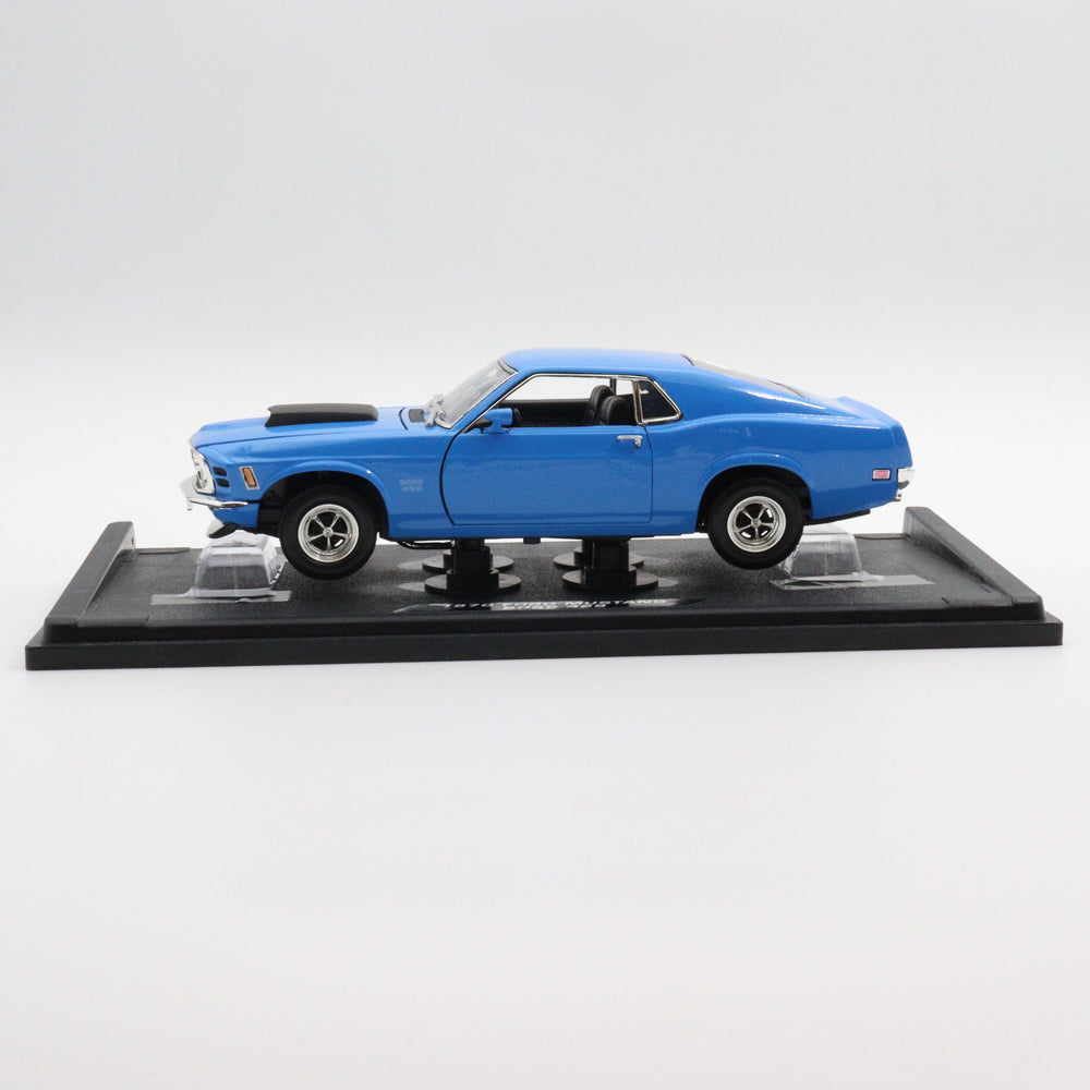 Motormax 1970 Ford Mustang Boss 429|Scale 1/18 Diecast Car Collection|Classic Vintage Metal Model Car for Collectors|Office Decoration Item