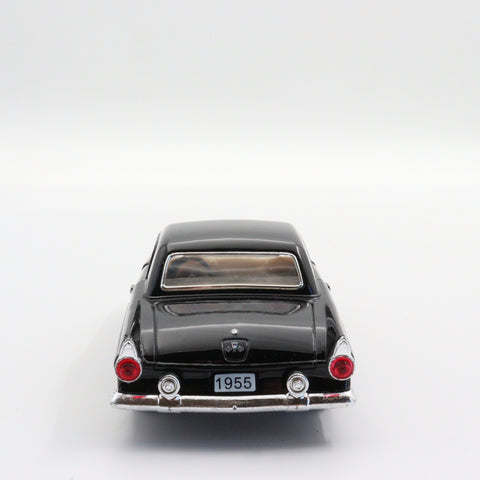 1955 Ford Thunderbird|Scale 1:36 Diecast Classic Car|Nostalgic Vintage Model Car|Collectible Metal Black Car for Collectors|Gift for Office