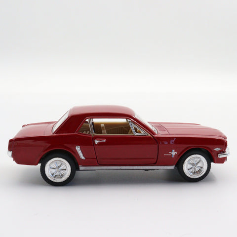 1964 1/2 Ford Mustang|Scale 1:36 Diecast Vintage Car|Classic Model Car|Collectible Metal Red Car for Collectors|Gift for Dad|Toy for Boys