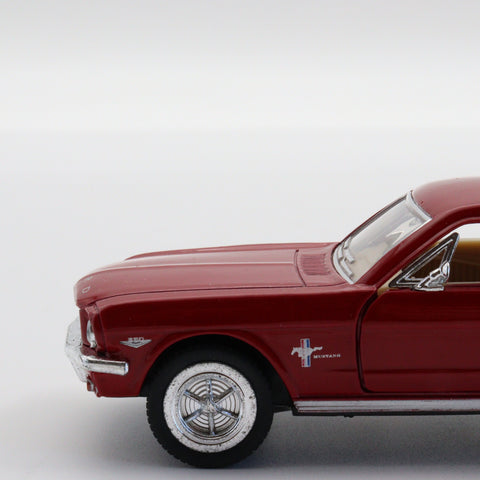 1964 1/2 Ford Mustang|Scale 1:36 Diecast Vintage Car|Classic Model Car|Collectible Metal Red Car for Collectors|Gift for Dad|Toy for Boys