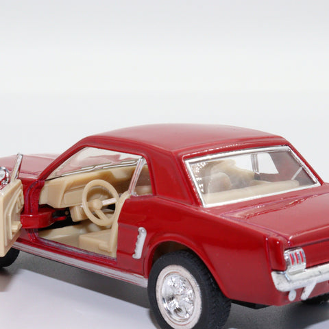 1964 1/2 Ford Mustang|Scale 1:36 Diecast Vintage Car|Classic Model Car|Collectible Metal Red Car for Collectors|Gift for Dad|Toy for Boys