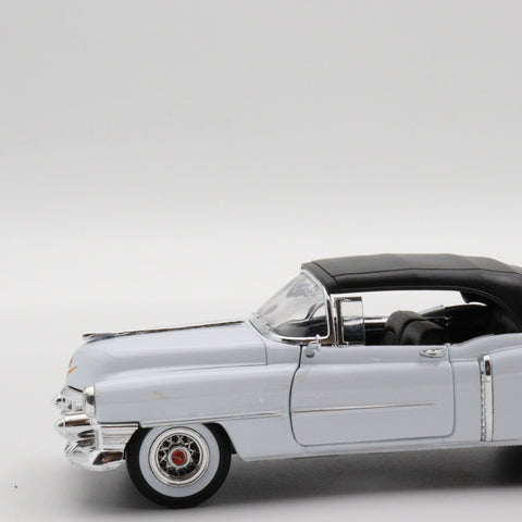 Welly 1953 Cadillac Eldorado|Scale 1:24 Diecast Car|Classic Model Car|White Vintage Metal Car for Collectors|Birthday Gift for Father