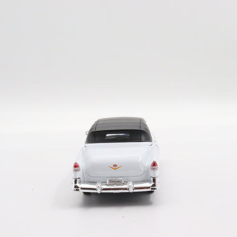 Welly 1953 Cadillac Eldorado|Scale 1:24 Diecast Car|Classic Model Car|White Vintage Metal Car for Collectors|Birthday Gift for Father