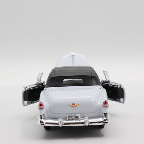 Welly 1953 Cadillac Eldorado|Scale 1:24 Diecast Car|Classic Model Car|White Vintage Metal Car for Collectors|Birthday Gift for Father