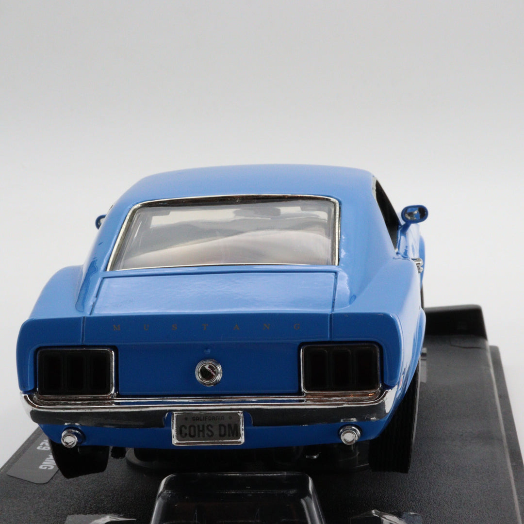 Motormax 1970 Ford Mustang Boss 429|Scale 1/18 Diecast Car Collection|Classic Vintage Metal Model Car for Collectors|Office Decoration Item