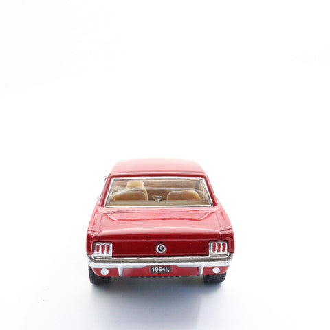 1964 1/2 Ford Mustang|Scale 1:36 Diecast Vintage Car|Classic Model Car|Collectible Metal Red Car for Collectors|Gift for Dad|Toy for Boys