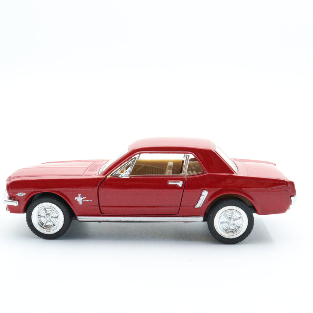 1964 1/2 Ford Mustang|Scale 1:36 Diecast Vintage Car|Classic Model Car|Collectible Metal Red Car for Collectors|Gift for Dad|Toy for Boys