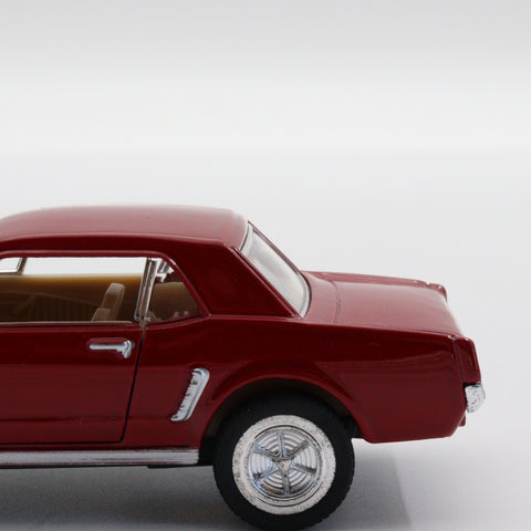 1964 1/2 Ford Mustang|Scale 1:36 Diecast Vintage Car|Classic Model Car|Collectible Metal Red Car for Collectors|Gift for Dad|Toy for Boys