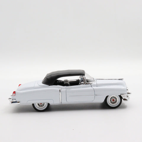 Welly 1953 Cadillac Eldorado|Scale 1:24 Diecast Car|Classic Model Car|White Vintage Metal Car for Collectors|Birthday Gift for Father