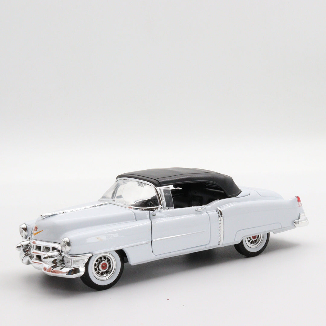 Welly 1953 Cadillac Eldorado|Scale 1:24 Diecast Car|Classic Model Car|White Vintage Metal Car for Collectors|Birthday Gift for Father