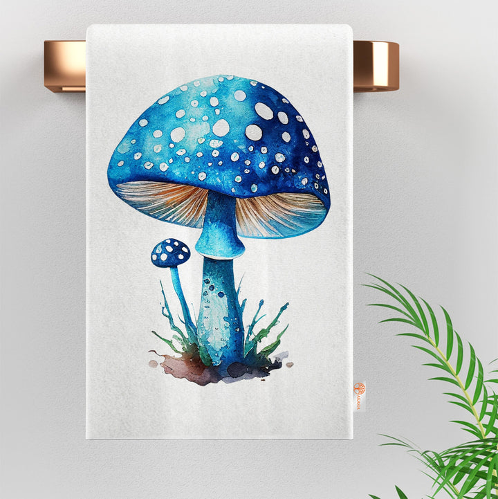 Mushroom Hand Towel|Plant Dish Cloth|Colorful Tea Towel| Mushroom Decor|Cost-Effective Rag|Gift For Her|Cleaning Cloth|Farmhouse Tea Towel