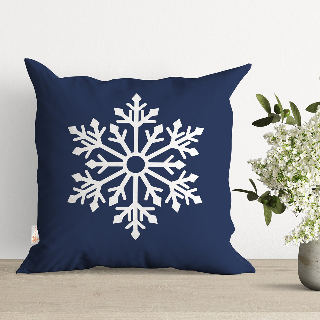 Merry Xmas Throw Pillowcase|Christmas Pillow Cover|Cute Deer Cushion Case|Snowflake Sofa Decor|Snowman Cushion Cover|Winter Outdoor Pillow