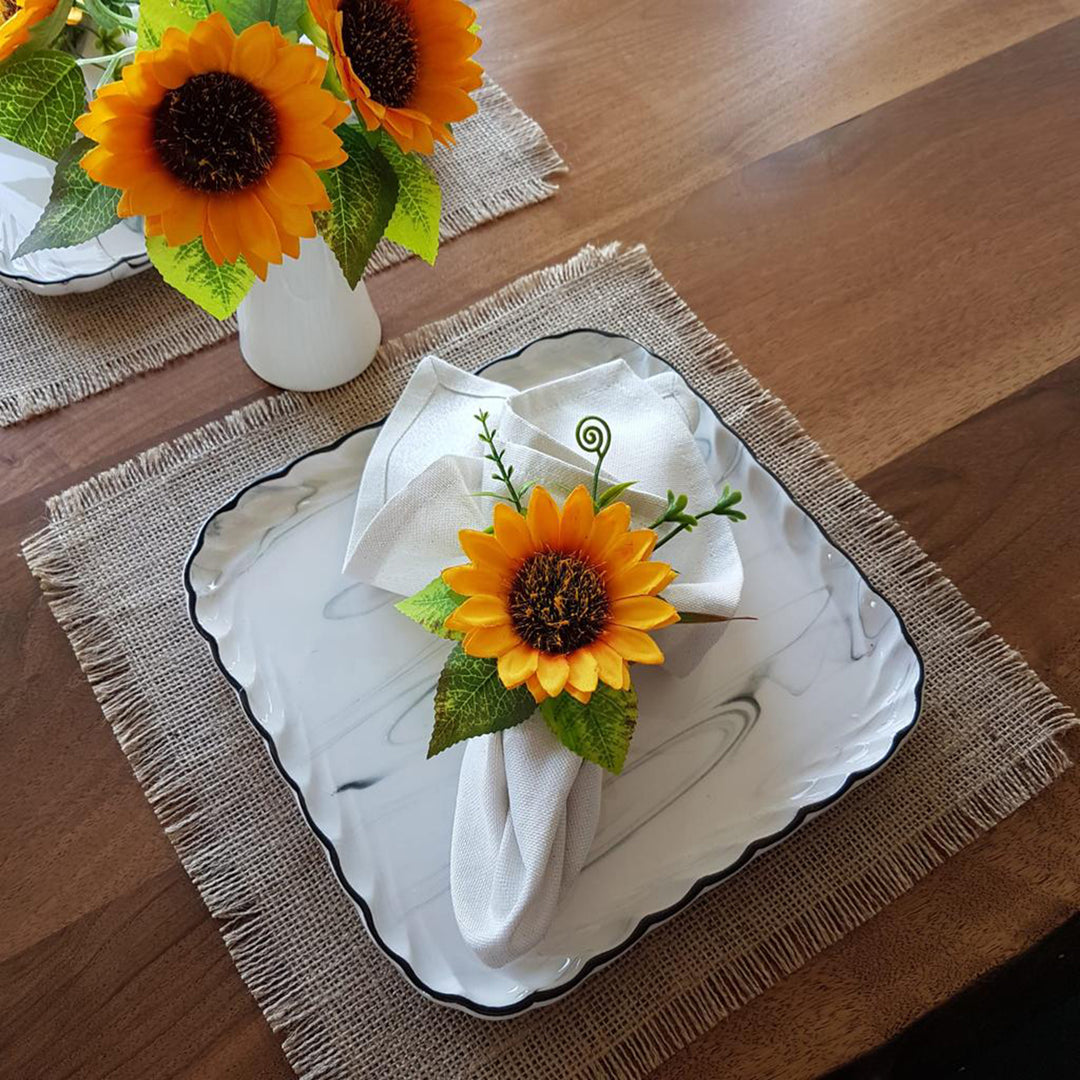 Sunflower Napkin Ring