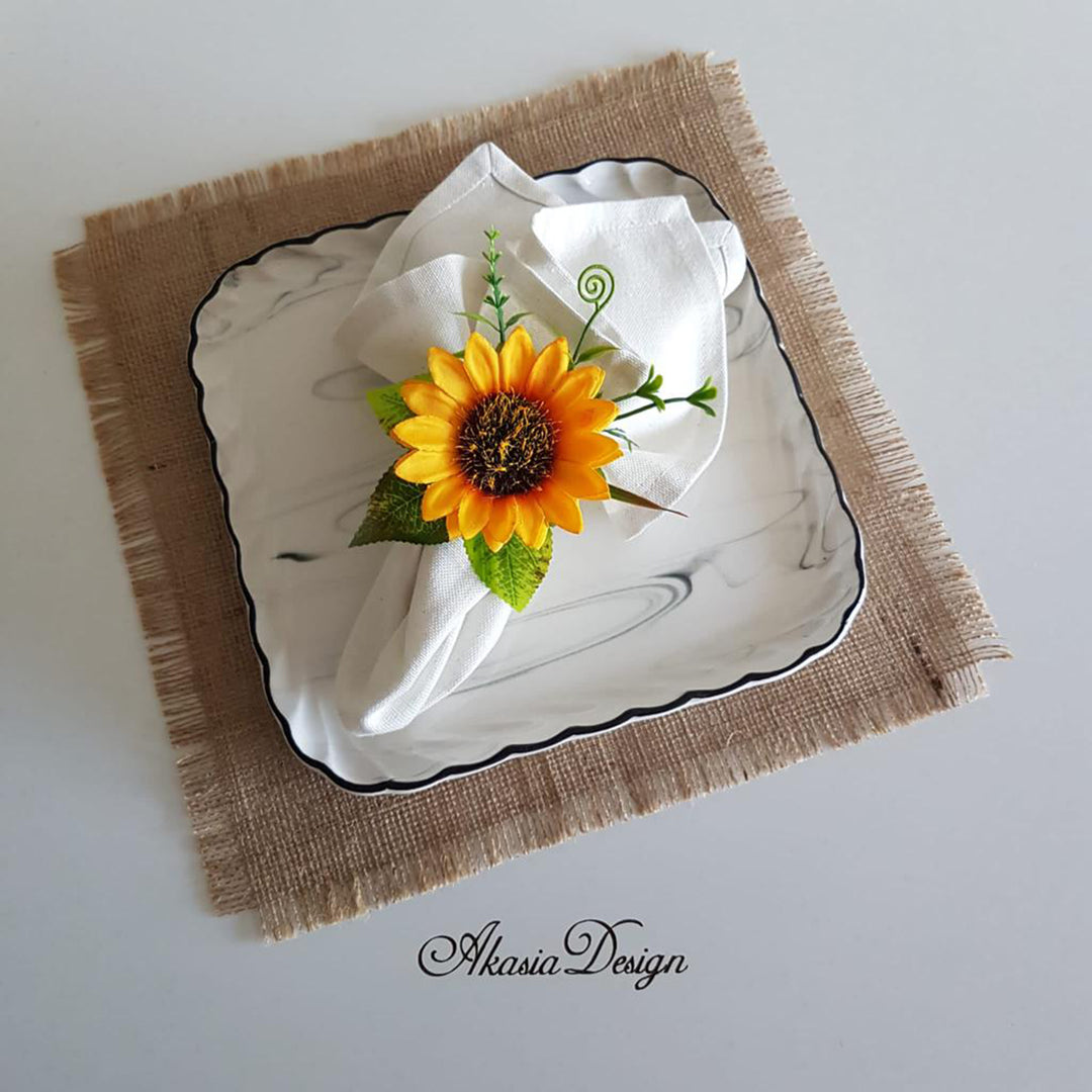 Sunflower Napkin Ring