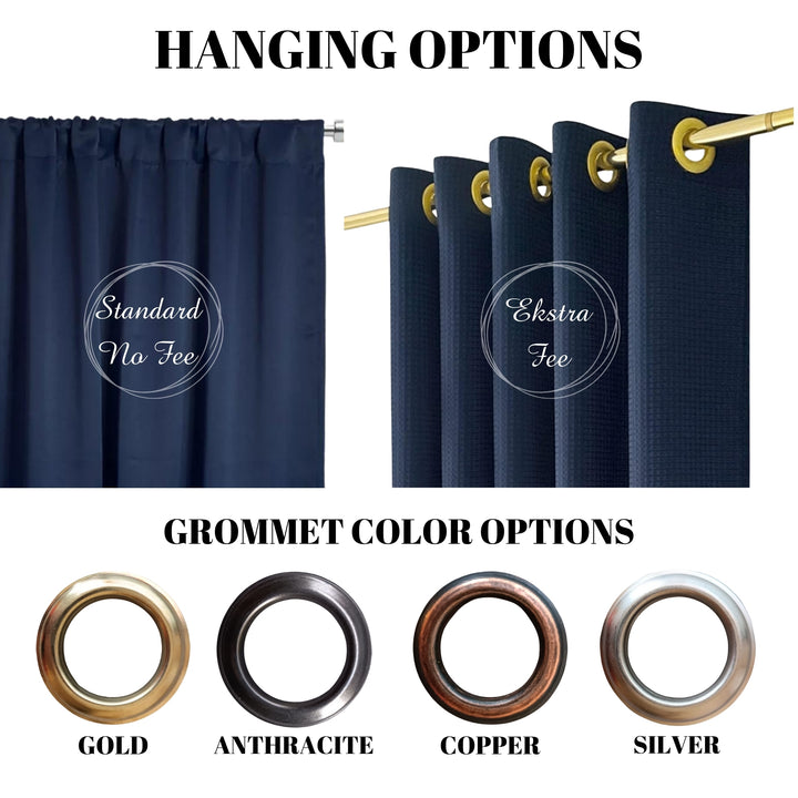 Add Grommet/Eyelet to Your Curtains|Change Hanging Type