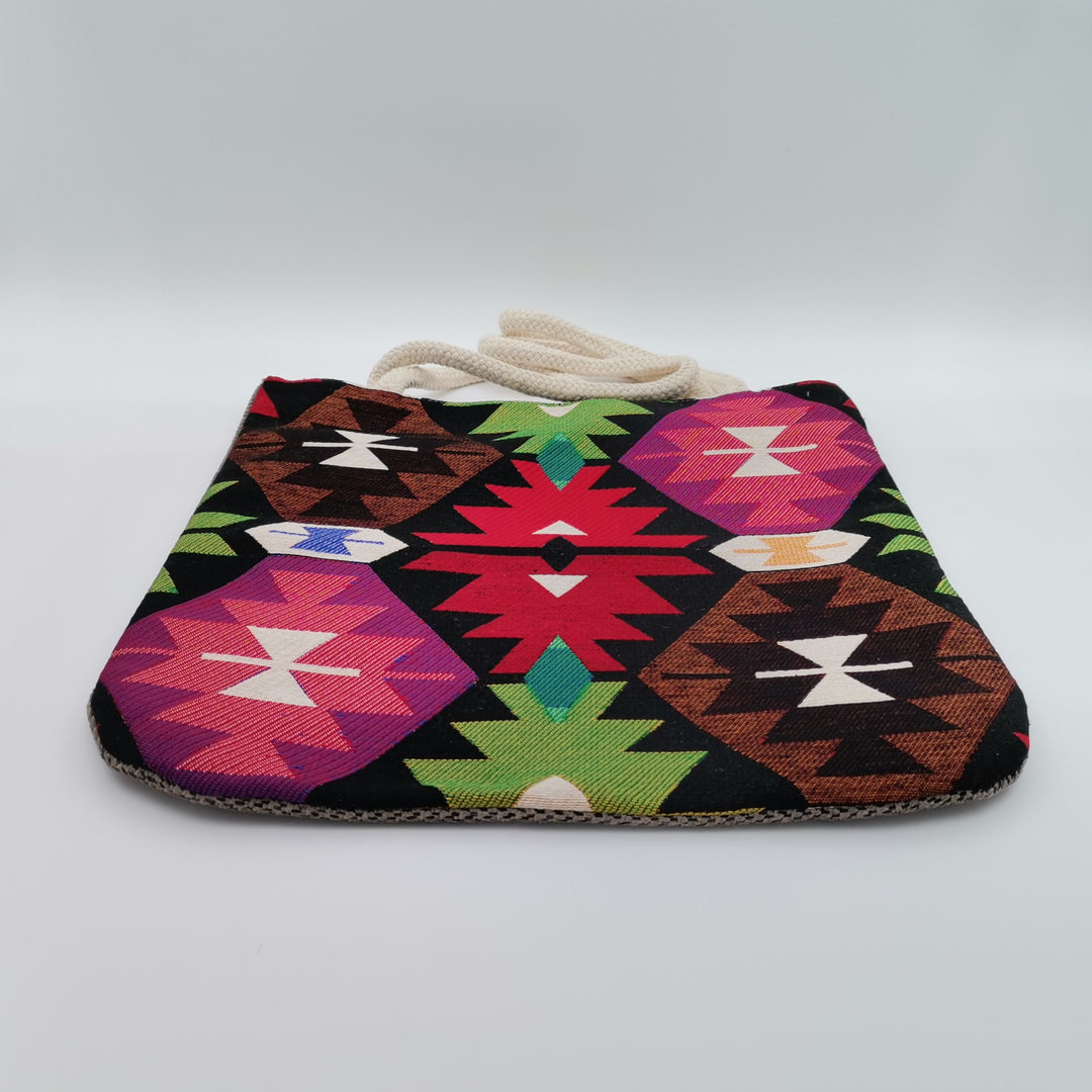 Aztec Print Gobelin Tapestry Shoulder Bag