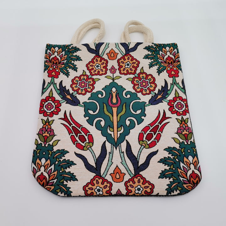 Tapestry Tulip Tile Pattern Shoulder Bag