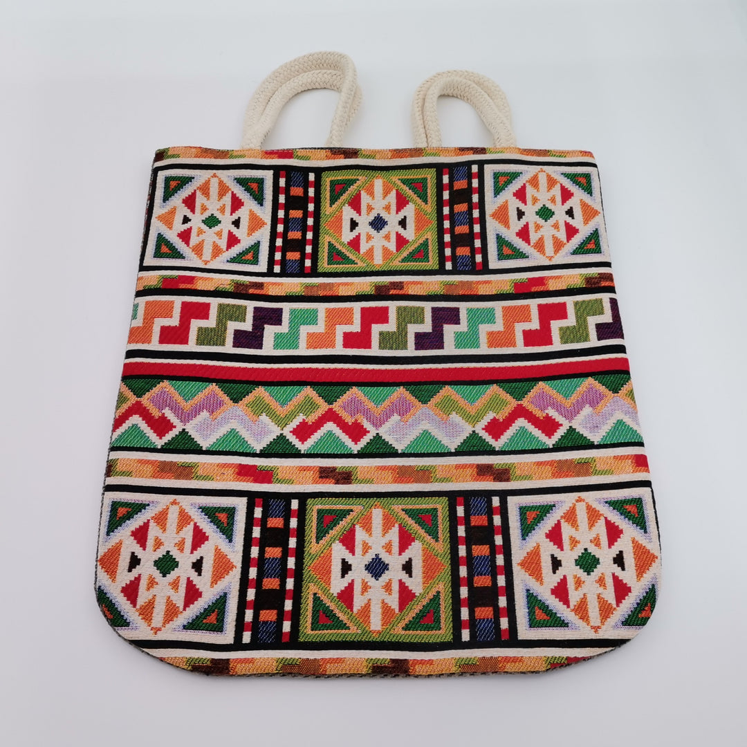 Tapestry Rug Style Shoulder Bag