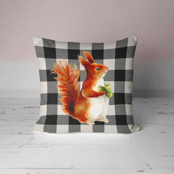 Fall Cushion Case with Fox and Squirrel - UHD006 t