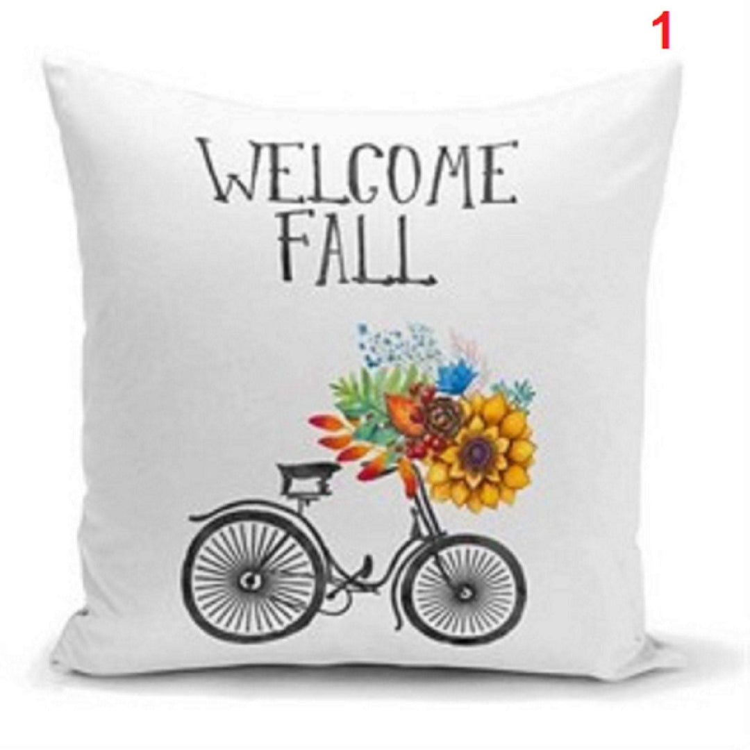 Fall Pillow Cover|Autumn Cushion Cover|Decorative Fall Pillowcase|Fall Home Decor|Housewarming Gift|Fall Realtor Gift|Autumn Cover Only