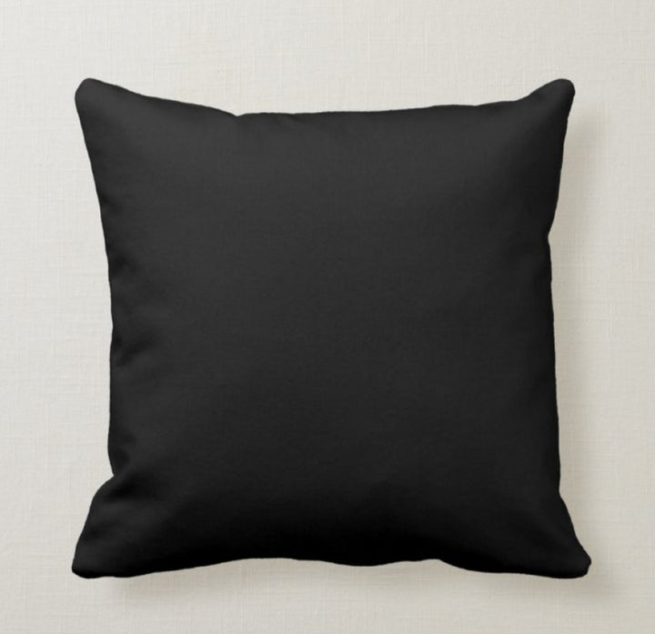 Musical Pillow Case|Music Instrument Pillow Cover|Musical Note Cushion Case|Bedding Home Decor|Decorative Housewarming Black Pillow Case