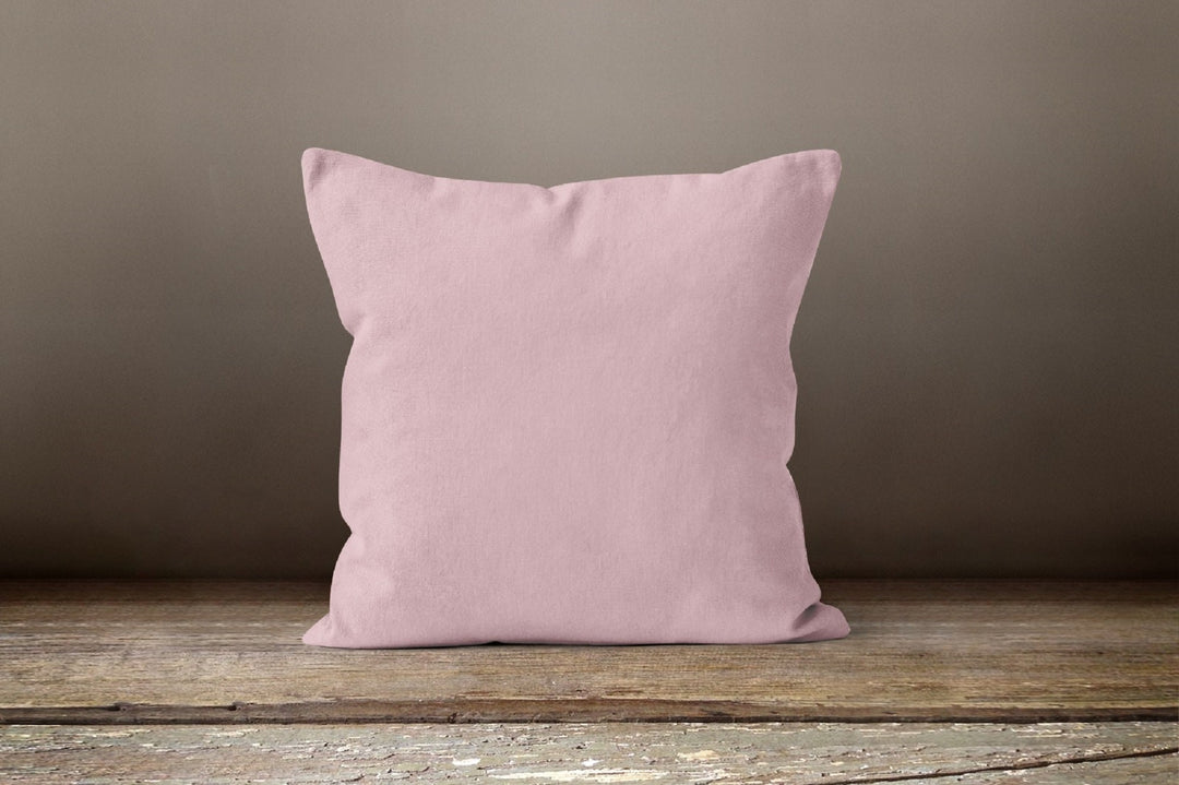 Powder Pink Pillow Cover|Black Cushion Case|Decorative Gray Throw Pillow Case|Bedding Home Decor|Housewarming Pillow Cover|Throw Pillow Case