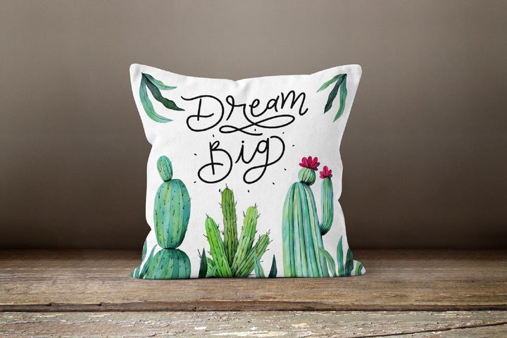 Cactus Pillow Cover|Cactus Cushion Case|Decorative Pillow Cover|Boho Bedding Home Decor|Housewarming Gift |Floral Cactus Throw Pillow Case