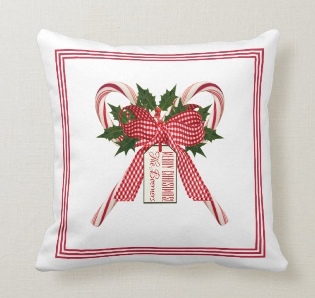 Christmas Pillow Cover|Xmas Cushion Case|Winter Decorative Pillow Case|Xmas Home Decor|Xmas Gift Ideas|Xmas Candy Design|Xmas Joy Decor