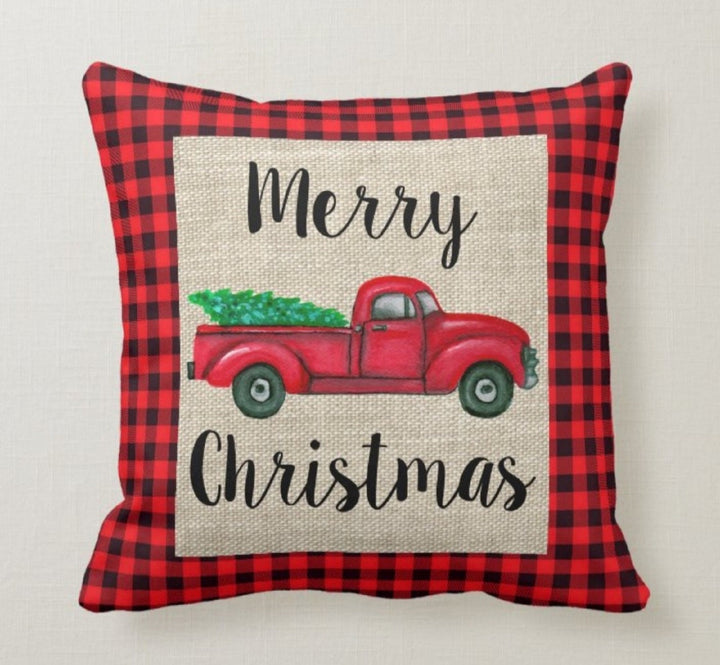 Christmas Pillow Covers|Xmas Decoration|Winter Decorative Pillow Case|Xmas Throw Pillow|Xmas Gift Ideas|Outdoor Pillow|Xmas Pillow Cover