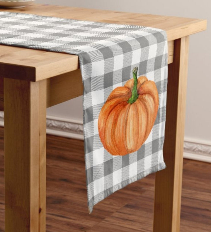 Fall Trend Table Runner|High Quality Pumpkin Table Runner|Orange Home Decor|Farmhouse Table Decor|Autumn Decor|Pumpkin Runner Tablecloth