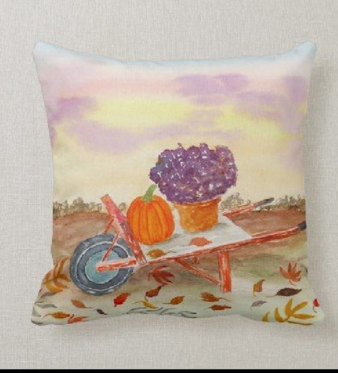 Fall Trend Pillow Cover|Autumn Cushion Case| Orange Pumpkin Throw Pillow|Halloween Home Decors|Housewarming Farmhouse Welcome Pillow Cases