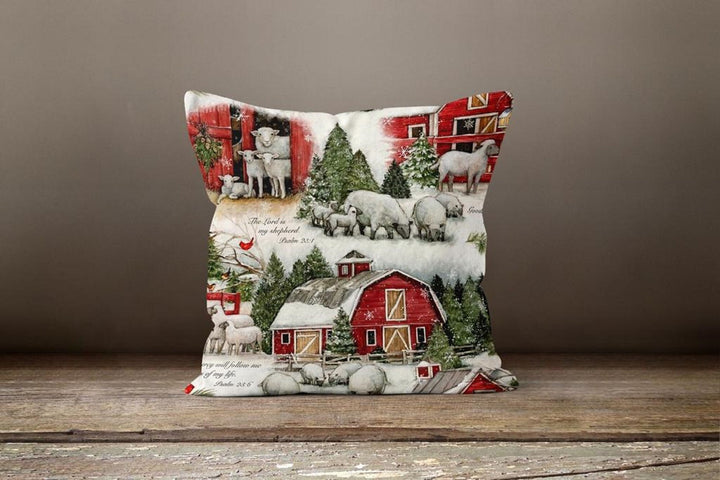 Christmas Pillow Covers|Xmas Farmhouse Cushion Case|Decorative Winter Pillow Case|Xmas Home Decor|Xmas Gift Ideas|Xmas Deer Tree Cover