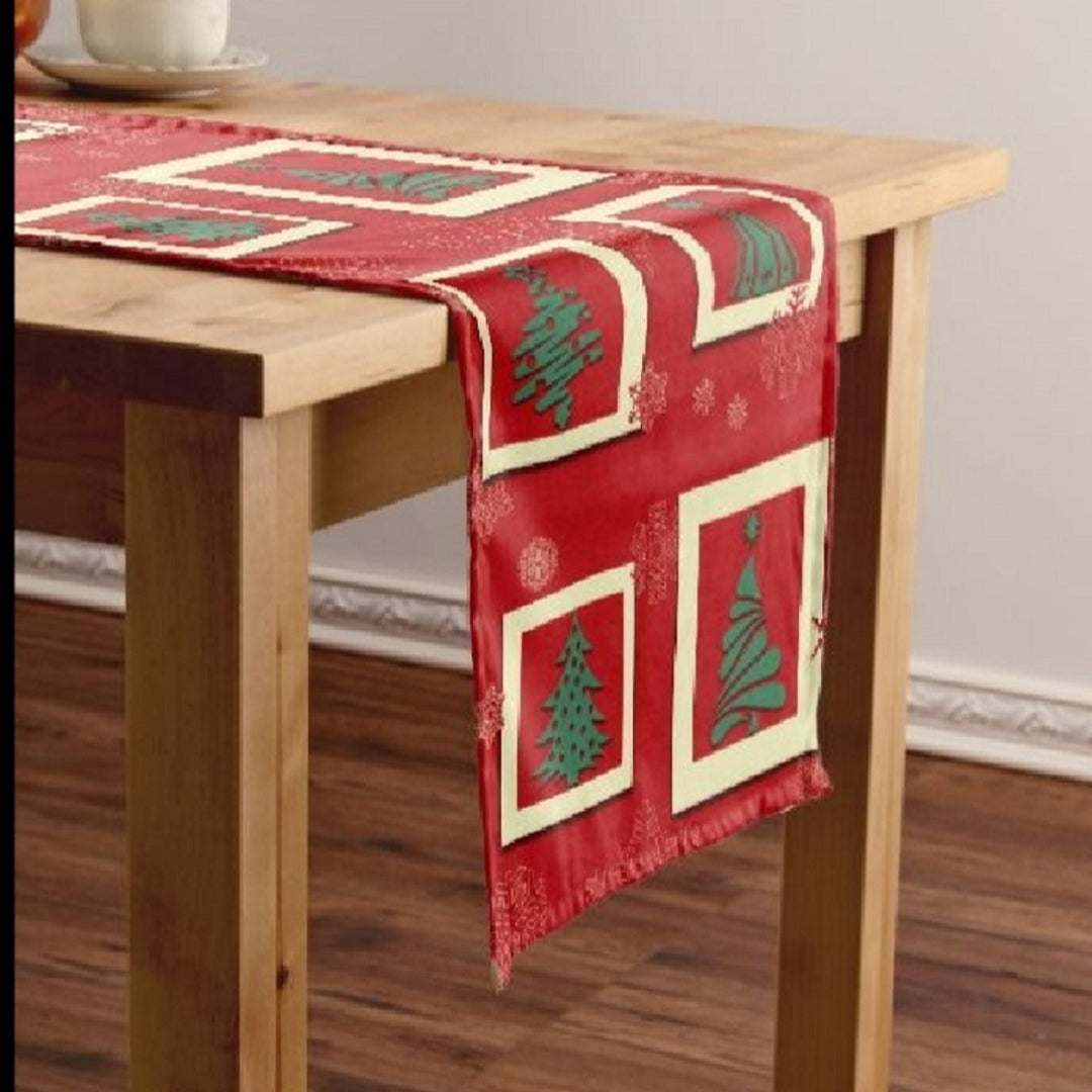 Christmas Table Runners|High Quality Xmas Table Runner|Red Green Home Decor|Farmhouse Table Decor|Winter Decor|Christmas Runner Tablecloths