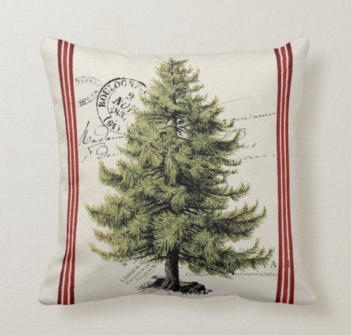 Christmas Pillow Covers|Xmas Tree Decor|Winter Decorative Pillow Case|Xmas Tree Throw Pillow|Outdoor Pillow Cover|Christmas Home Decor