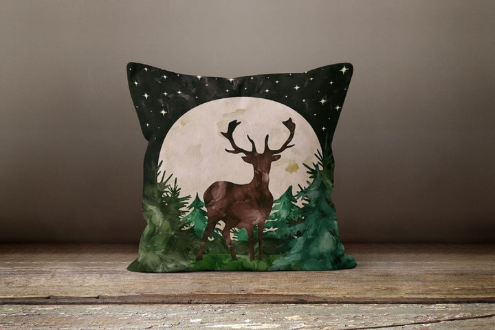 Christmas Pillow Top|Xmas Deer Home Decor|Winter Pillow Case|Xmas Gift Ideas|Xmas Joy Socks Pillow Cover|Buffalo plaid Merry Christmas Decor