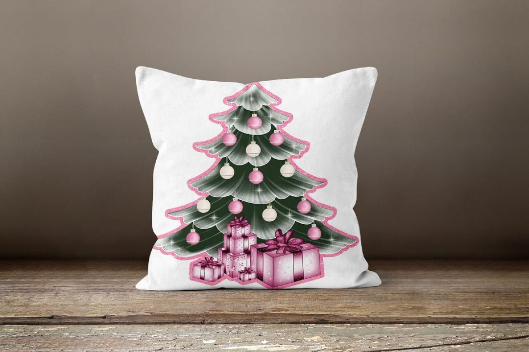 Christmas Pillow Cover|Christmas Cushion Case|Winter Decorative Pillow Case|Xmas Home Decor|Xmas Gift Ideas|Christmas Cartoon Tree Decor