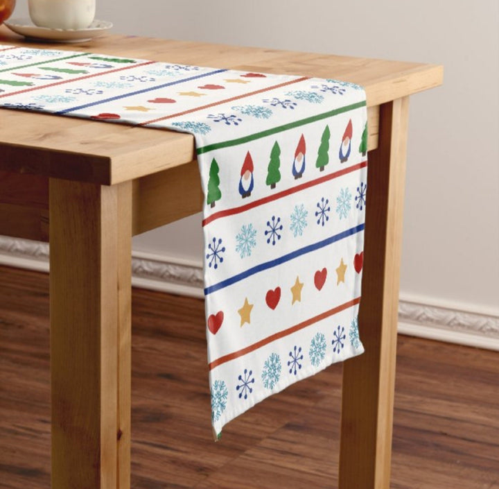 Christmas Table Runner|High Quality Xmas Table Runner|Red Green Home Decor|Farmhouse Table Decor|Winter Decor|Christmas Runner Tablecloth