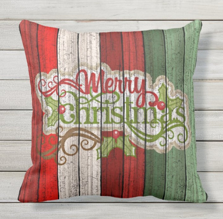 Christmas Pillow Covers|Xmas Santa Claus Decor|Winter Decorative Pillow Case|Xmas Snowman Throw Pillow|Merry Xmas Pillow|Xmas Cat Decor