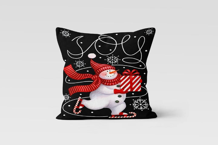 Christmas Pillow Covers|Winter Trend Decor|Snowman Pillow Case|Santa Claus Pillow Cover|Housewarming Gift|Decoratrive Cartoon Winter Decor