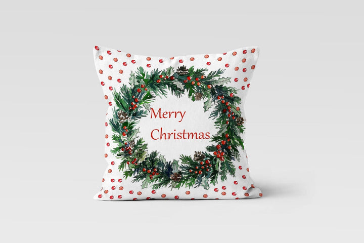 Christmas Pillow Covers|Merry Christmas Cushion Case|Winter Decorative Pillow|Xmas Home Decor|Xmas Gift Ideas|Cardinal Bird Pillow Cover