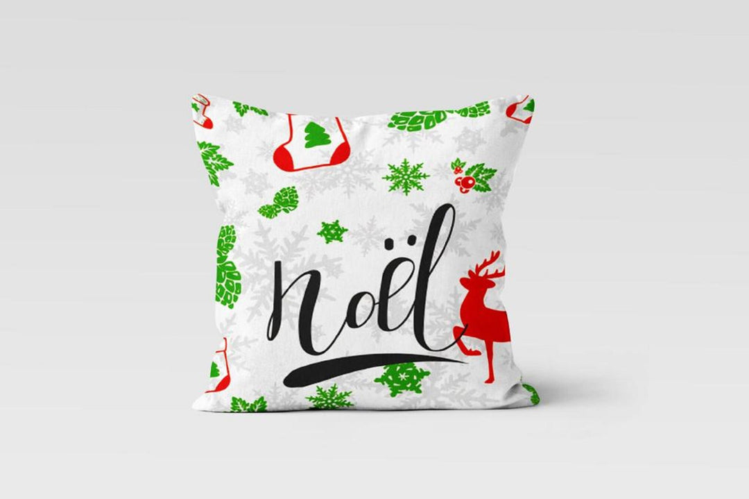 Christmas Pillow Covers|Hello Winter Decor|Let It Snow Pillow Case|Xmas Gift Ideas|Housewarming Gift|Christmas Flower Decor|Winter Pillow