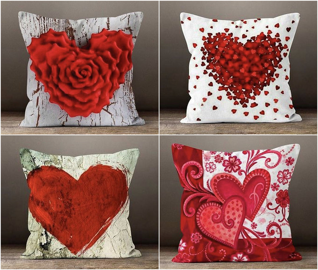 Valentine Pillow Covers Love Pillow Cases Akasia Design